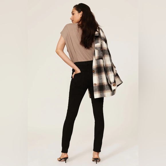 Citizens of Humanity Chrissy high-rise skinny jeans | Black | 27 - Picture 7 of 17